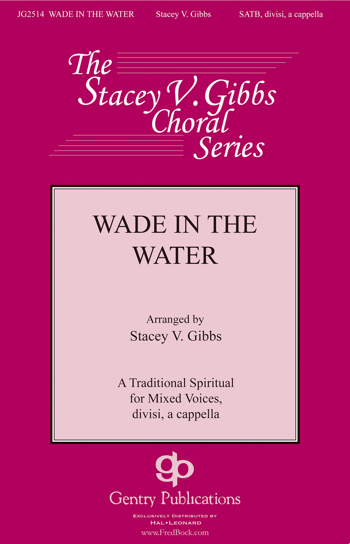 Wade in the Water - pro sbor SATB