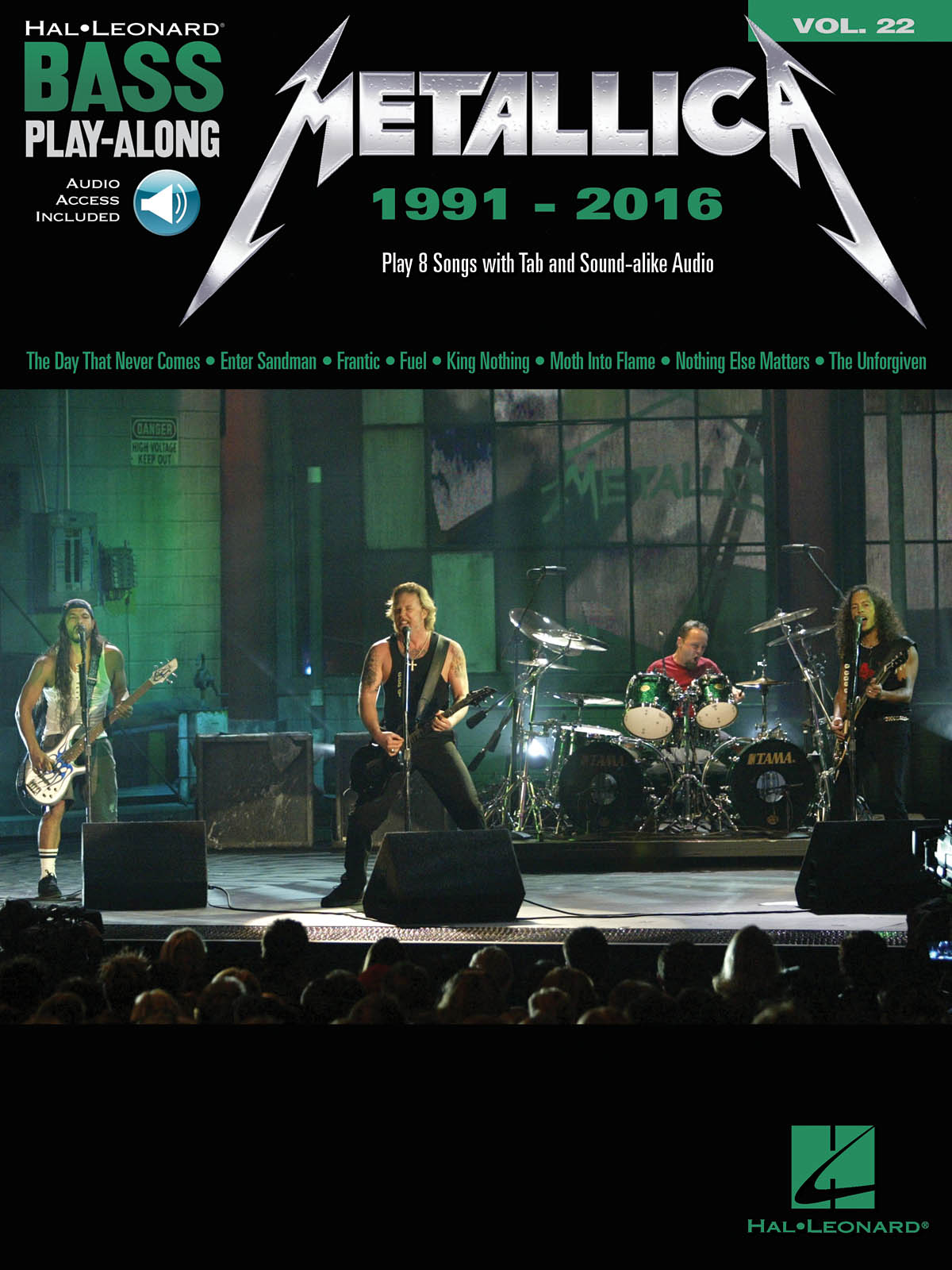 Bass Play-Along Volume 22: Metallica 1991-2016 (Book/Online Audio)