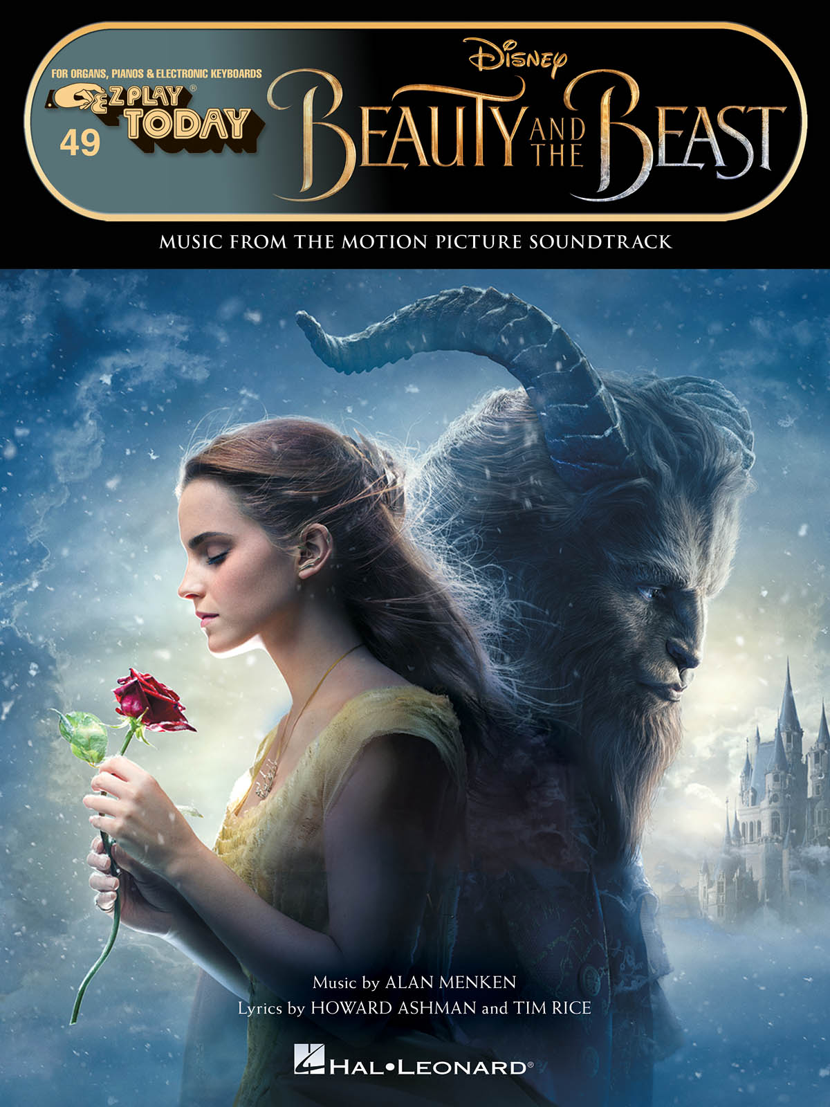 Beauty and the Beast: E-Z Play Today - noty pro zpěv, klavír s akordy pro kytaru