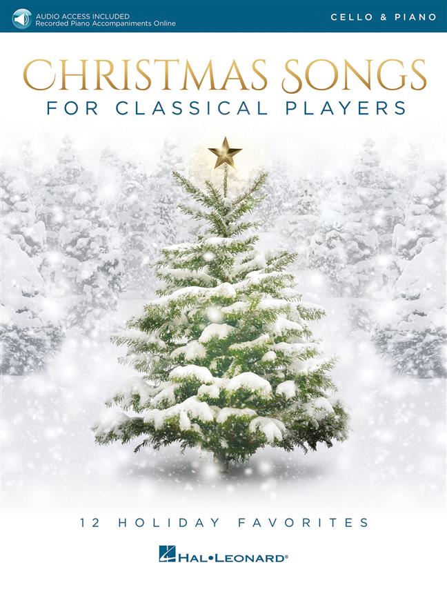 Christmas Songs For Classical Players - 12 vánočních melodií pro violoncello