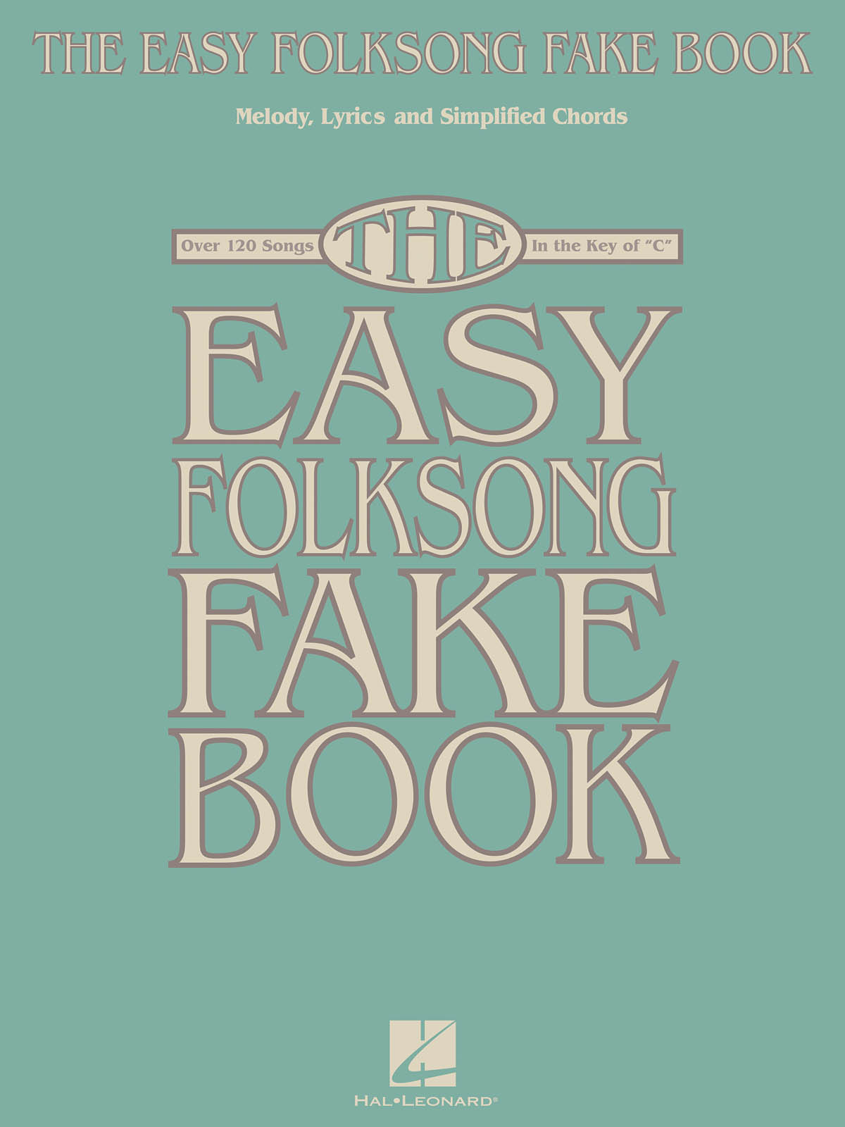 The Easy Folksong Fake Book  - noty pro nástroje v ladění C a klavír