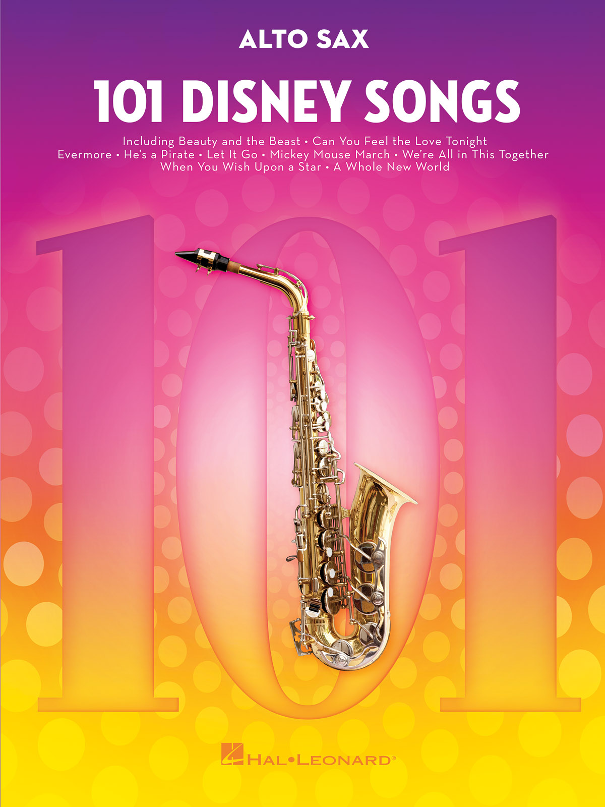 101 Disney Songs: sólové skladby pro alt saxofón