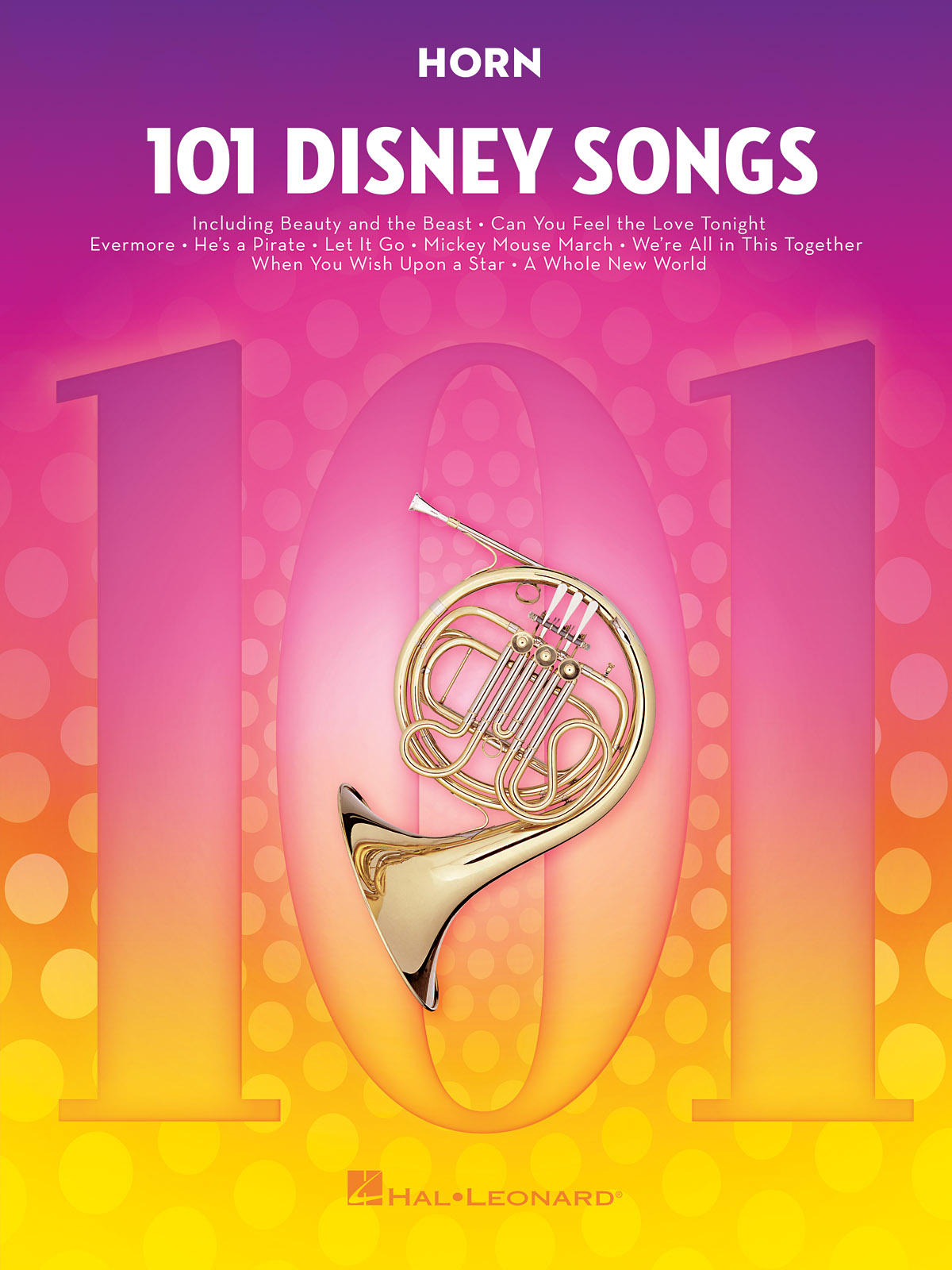 101 Disney Songs: sólové skladby pro lesní roh