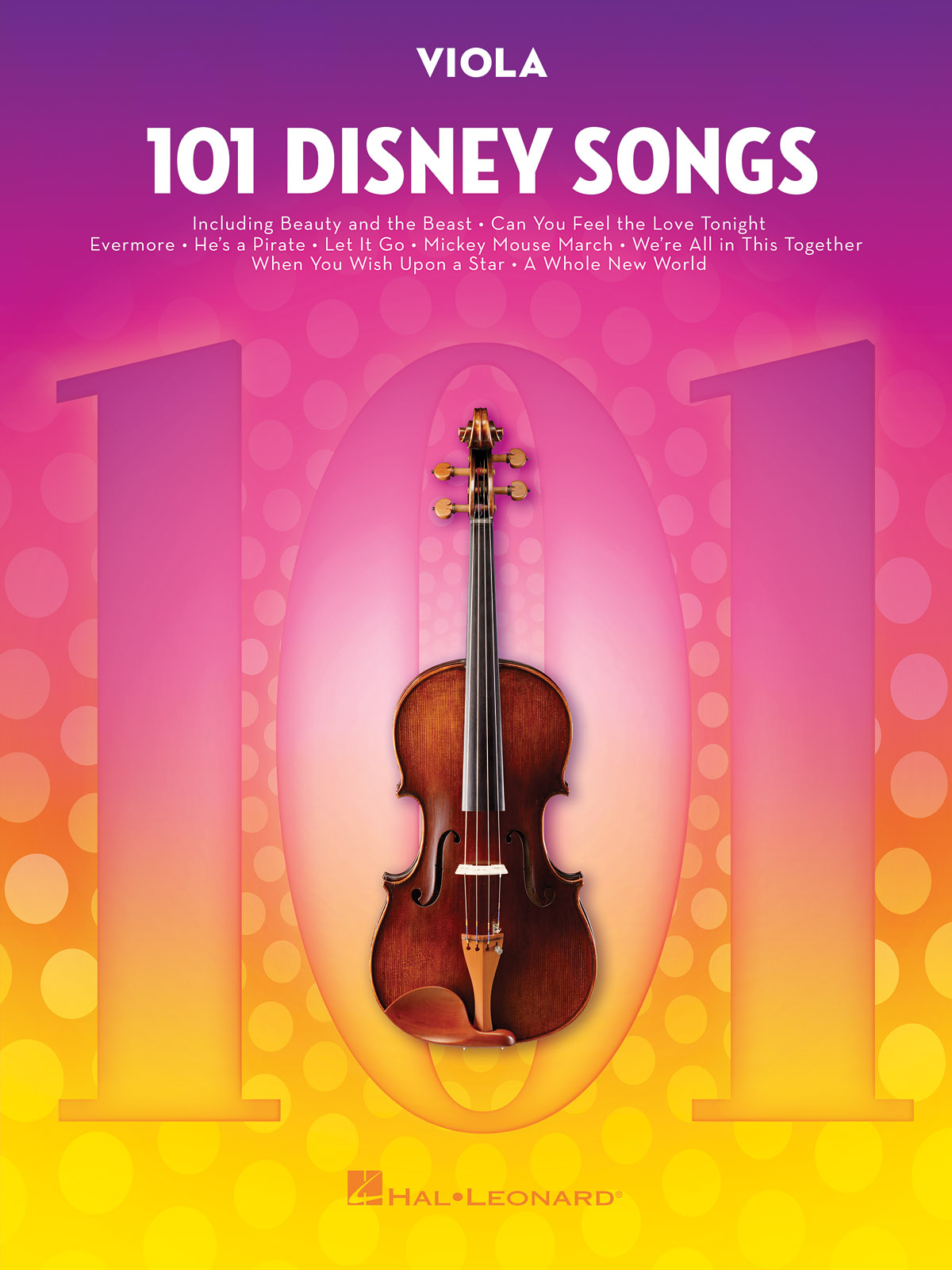 101 Disney Songs: sólové skladby pro Violu