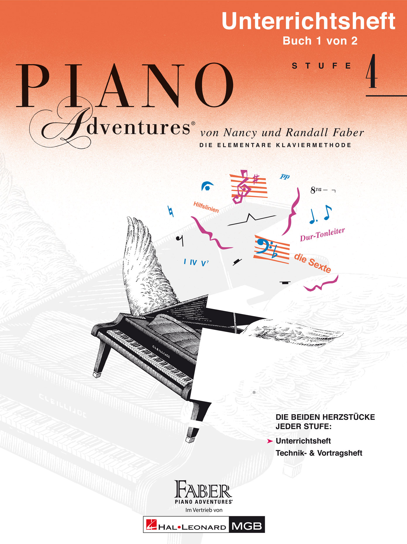 Piano Adventures: Unterrichtsheft 4