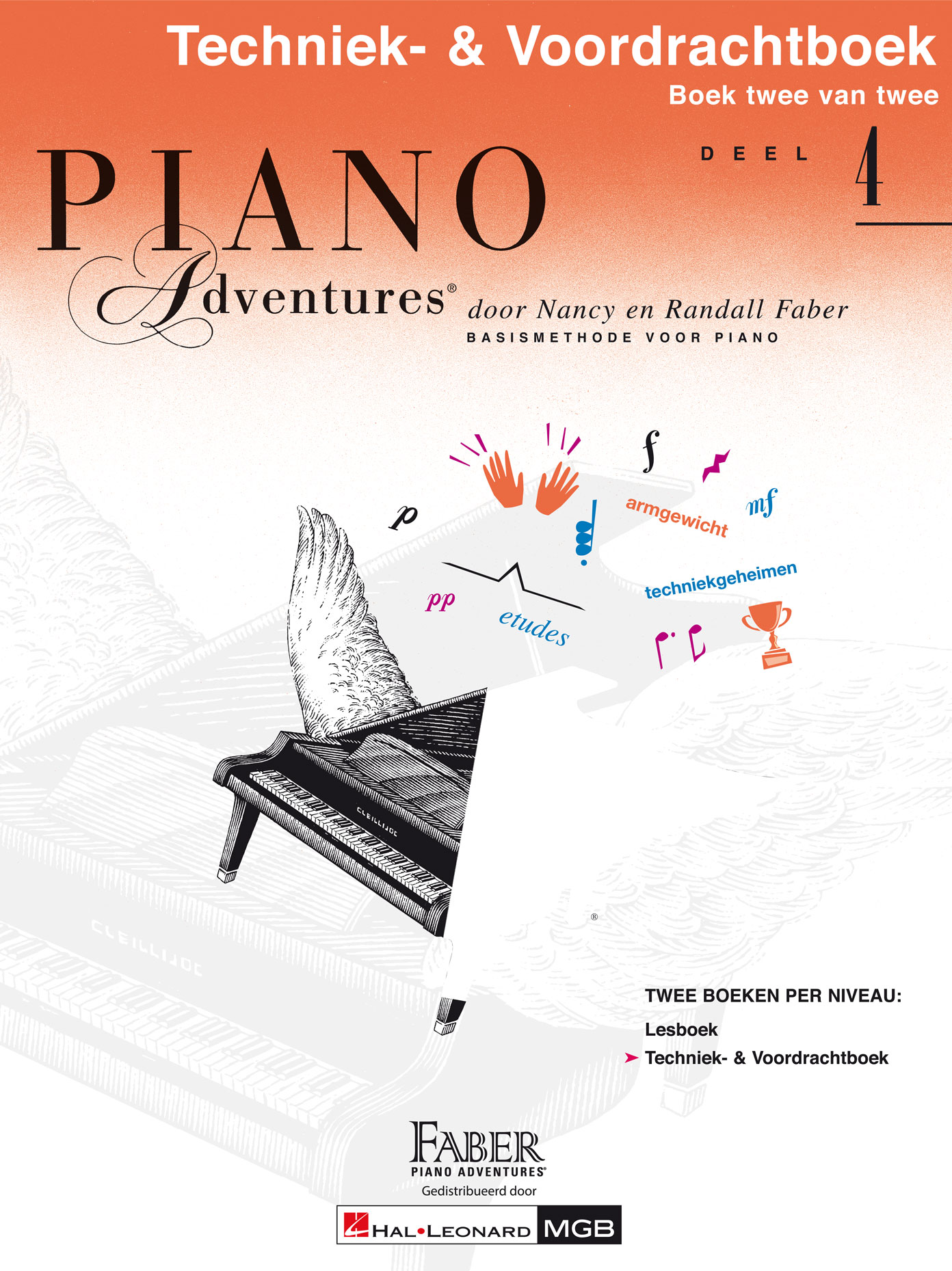 Piano Adventures: Techniek- & Voordrachtboek 4 - Deel 4 (Boek 2 van 2)