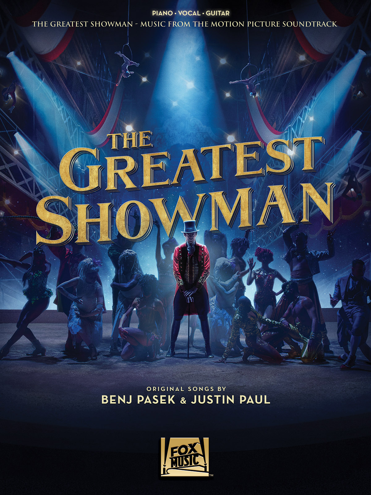 The Greatest Showman - Music from the Motion Picture Soundtrack - noty pro zpěv a klavír s akordy na kytaru