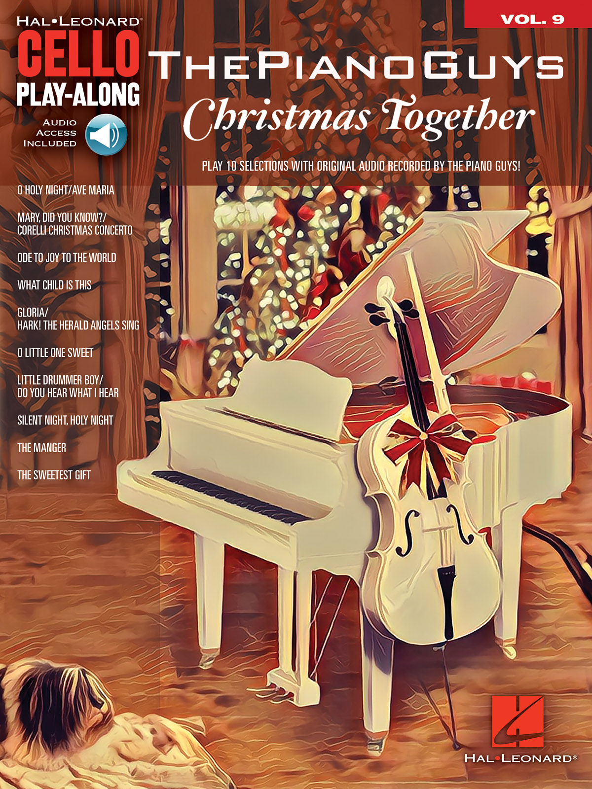 The Piano Guys - Christmas Together - Cello Play-Along Series, Volume 9