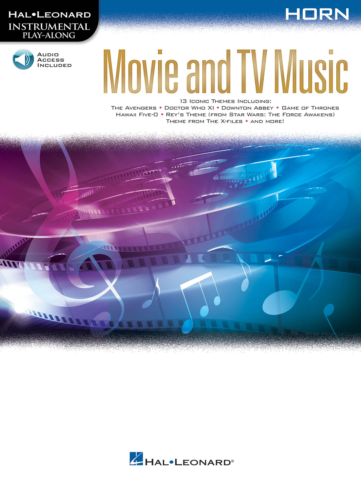 Noty k filmovým písním pro  lesní roh Movie and TV Music - Horn