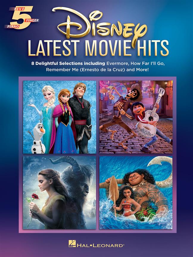 Disney Latest Movie Hits - Five-Finger Piano