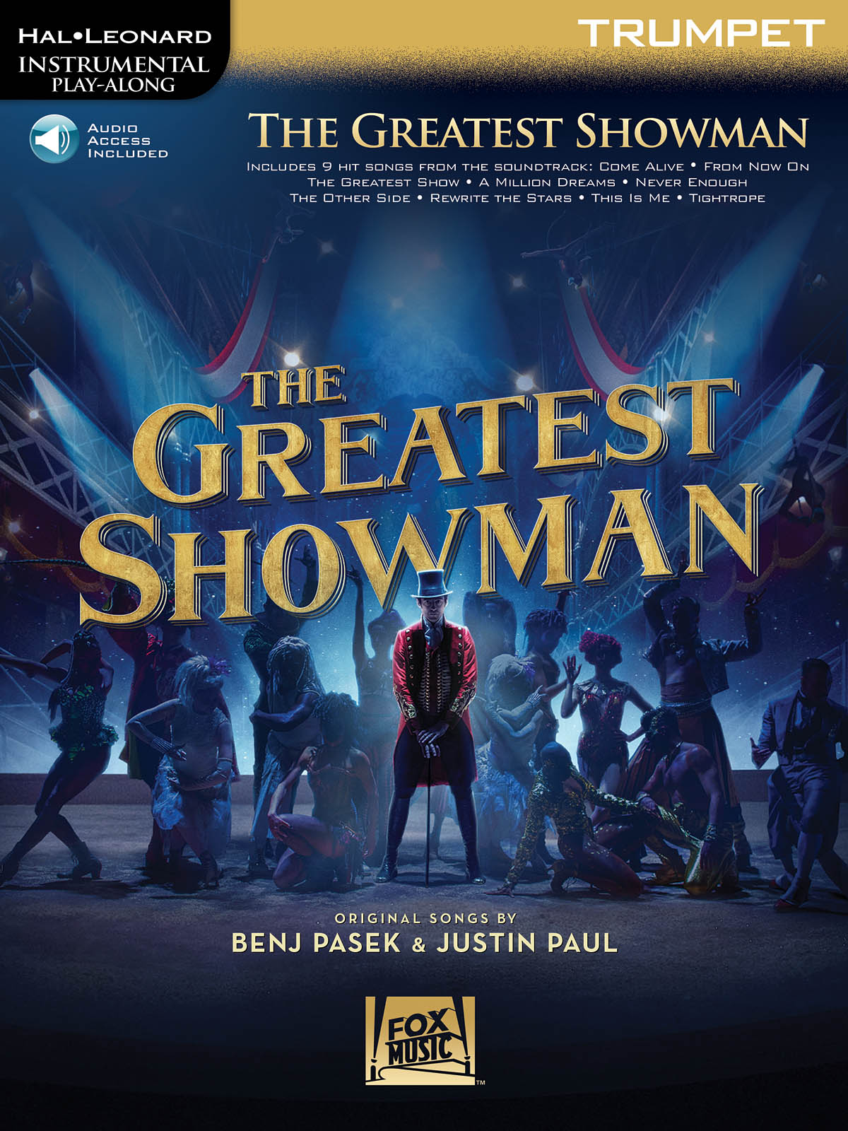 The Greatest Showman - Trumpet - Instrumental Play-Along noty pro trumpetu