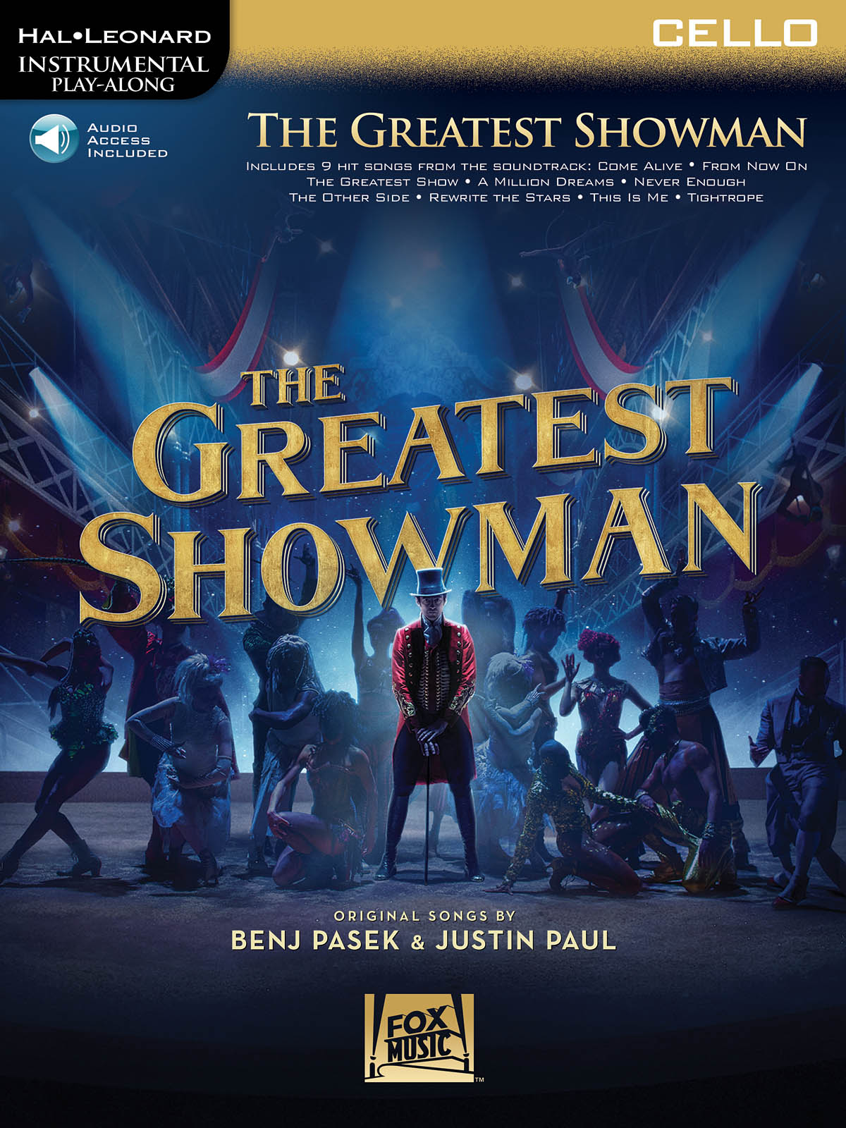 The Greatest Showman - Cello - Instrumental Play-Along - filmové melodie pro violoncello