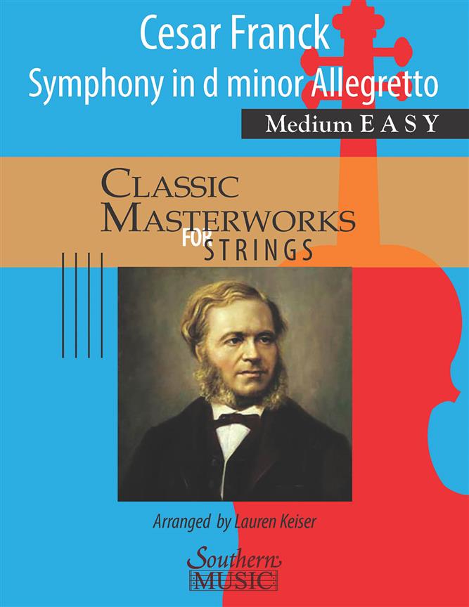 Symphony In D Minor Allegretto - String Orchestra with rehearsal Piano - pro smyčcový orchestr