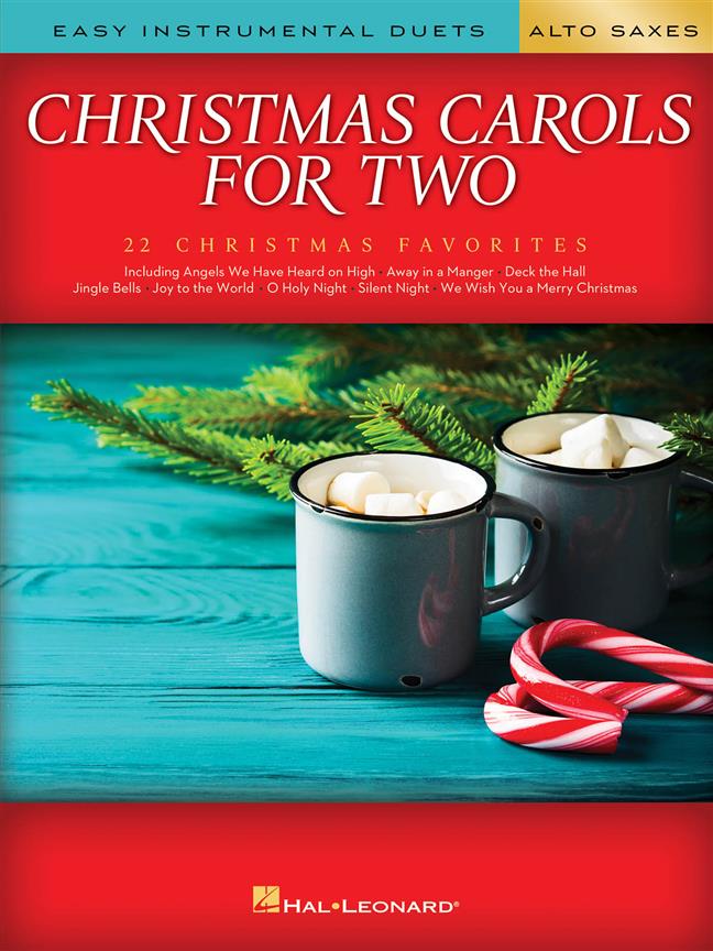 Christmas Carols for Two Alto Saxes - Easy Instrumental Duets