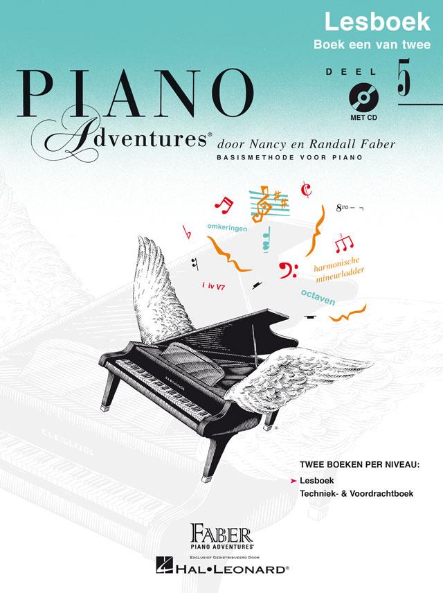 Piano Adventures: Lesboek 5 (+CD) - Deel 5 (Boek 1 van 2)