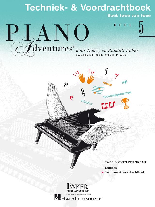 Piano Adventures: Techniek- & Voordrachtboek 5 - Deel 5 (Boek 2 van 2)