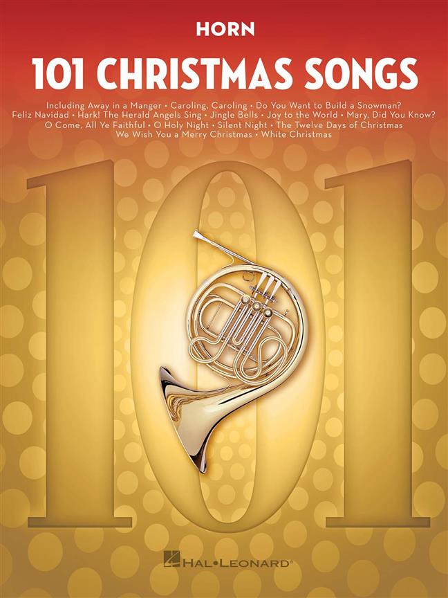 101 Christmas Songs vánoční melodie pro lesní roh
