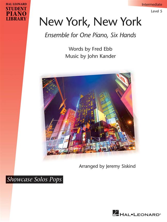 New York, New York - Showcase Solos Pops Intermediate - Level 5 - noty pro šest rukou