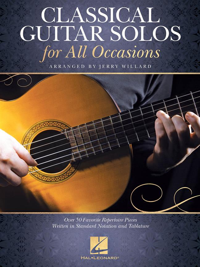Classical Guitar Solos for All Occasions - Over 50 Favorite Repertoire Pieces Written in Standard Notation and Tablature - klasické skladby pro kytaru