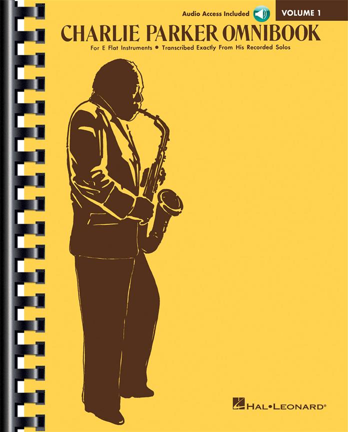 Charlie Parker Omnibook - Volume 1 - E-Flat Instruments Edition with Online Audio