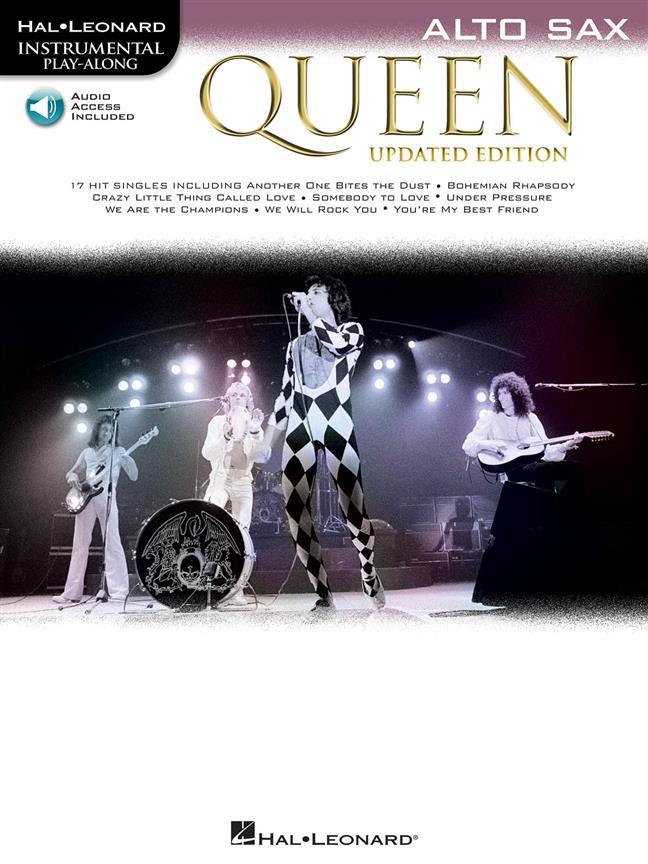 Queen - Alto Saxophone (Book/Audio) - Instrumental Play-Along