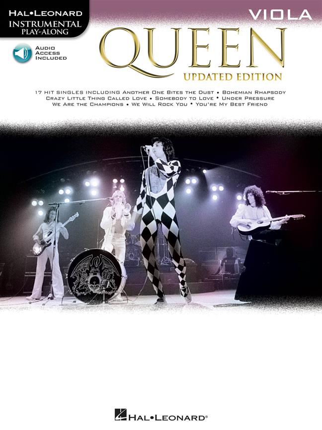 Queen - Viola (Book/Audio) - Instrumental Play-Along - pro violu