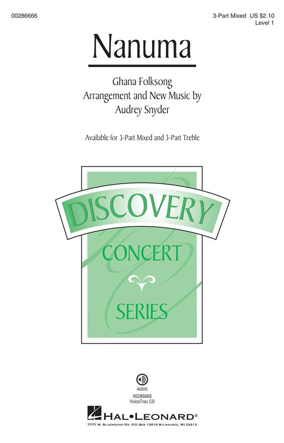 Nanuma - Discovery Level 1 - noty pro sbor 3-Part Choir
