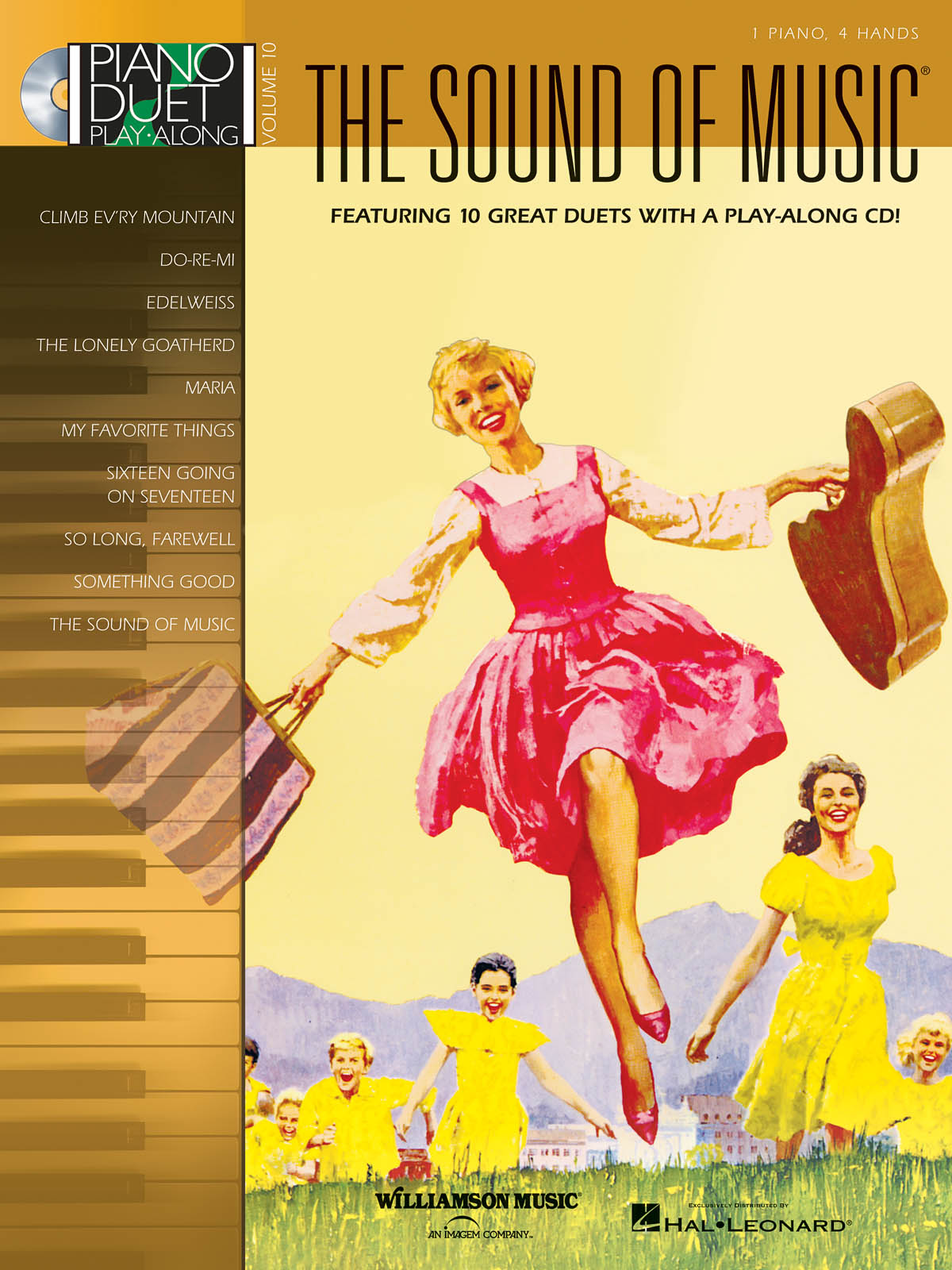 The Sound of Music - Piano Duet Play-Along Volume 10 písně pro dva klavíry
