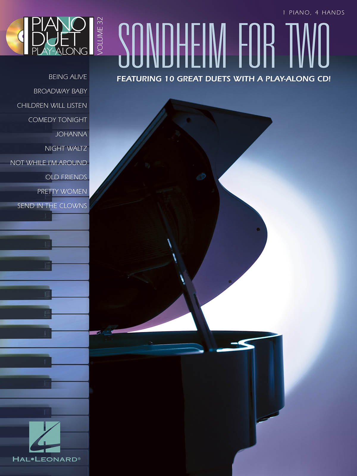 Sondheim for Two - Piano Duet Play-Along Volume 32 písně pro dva klavíry