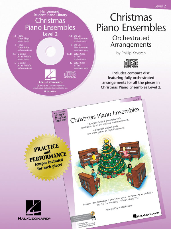 Christmas Piano Ensembles - Level 2  - vánoční melodie pro klavír