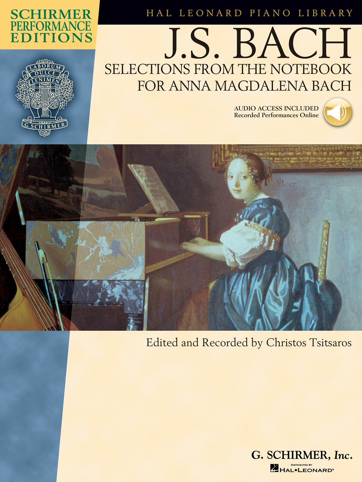 Selections From The Notebook Anna Magdalena Bach - Schirmer Performance Editions