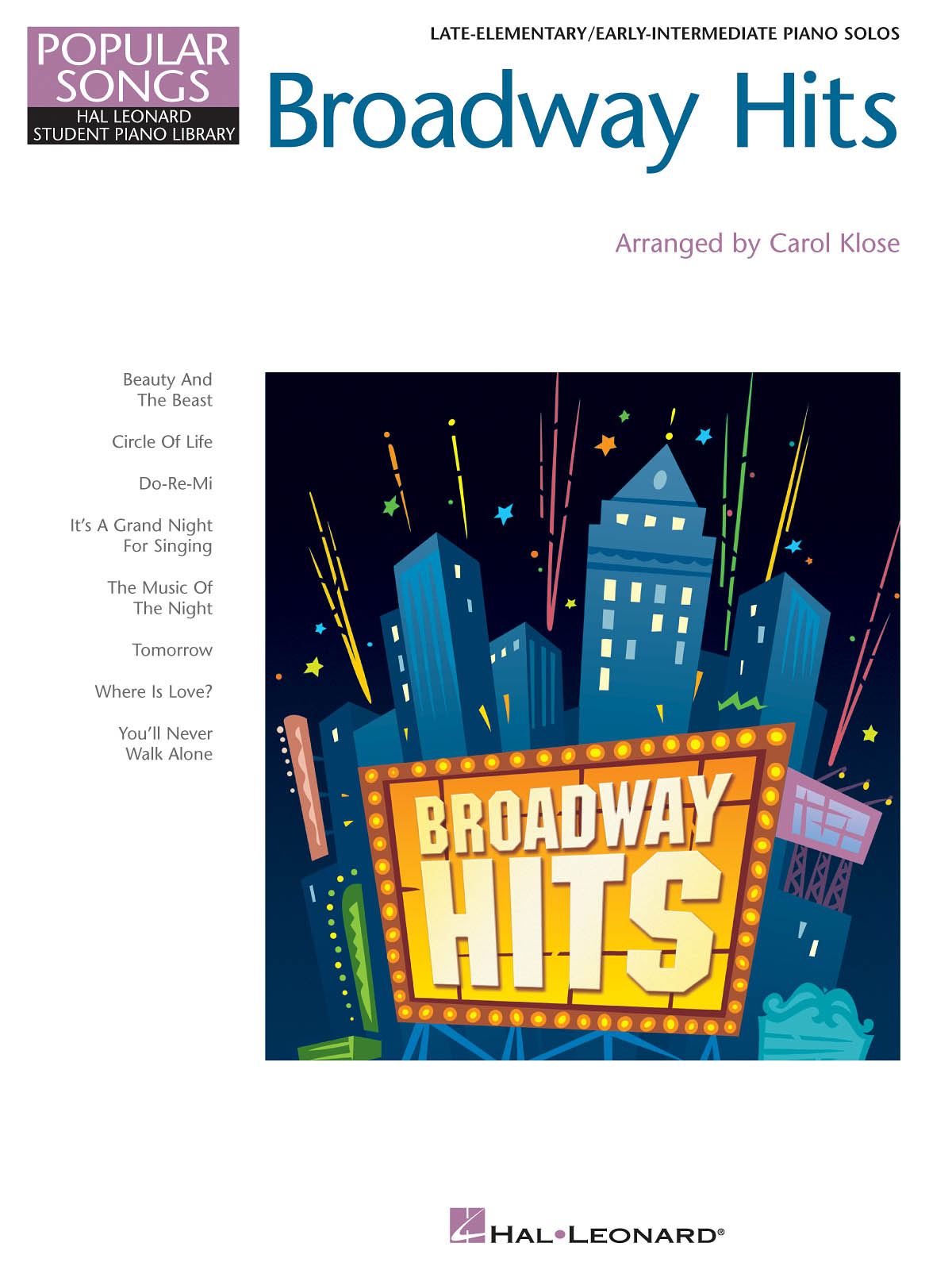 Broadway Hits - populární písně na klavír