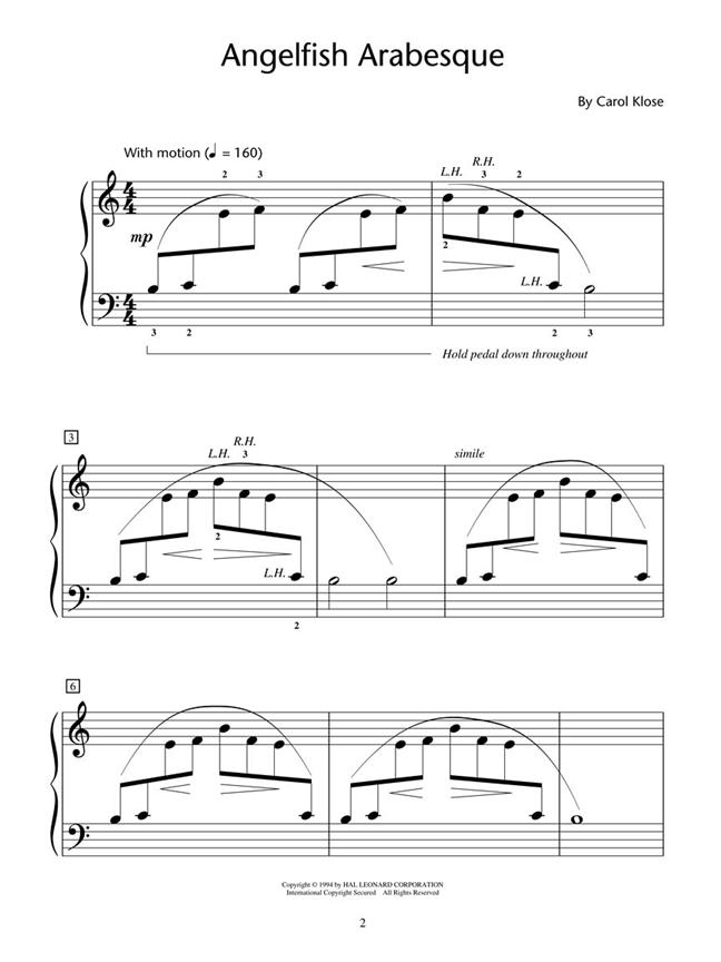 Piano Recital Showcase - Book 2 - populární písně na klavír