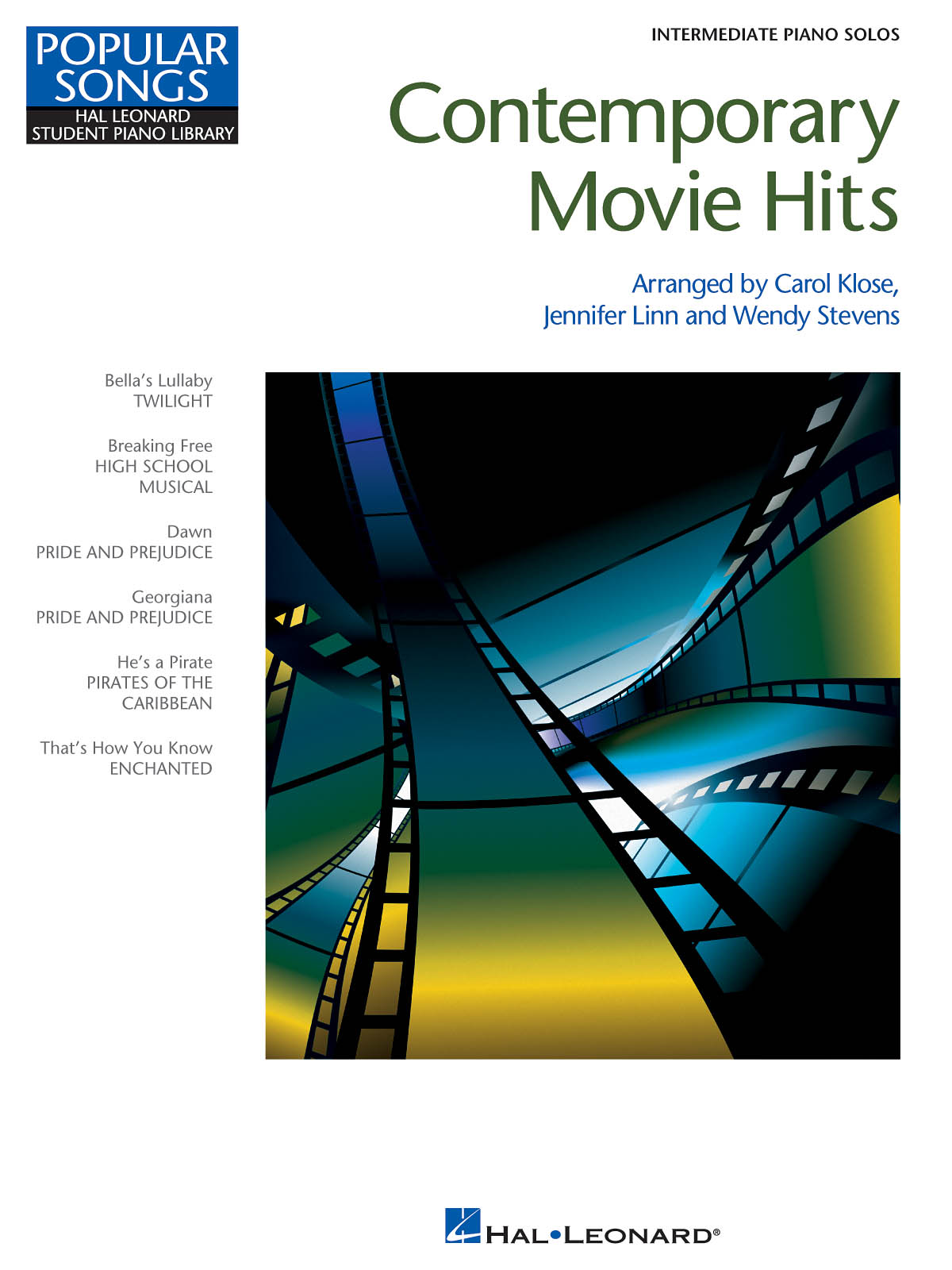 Contemporary Movie Hits: Intermediate Piano Solos - populární písně na klavír