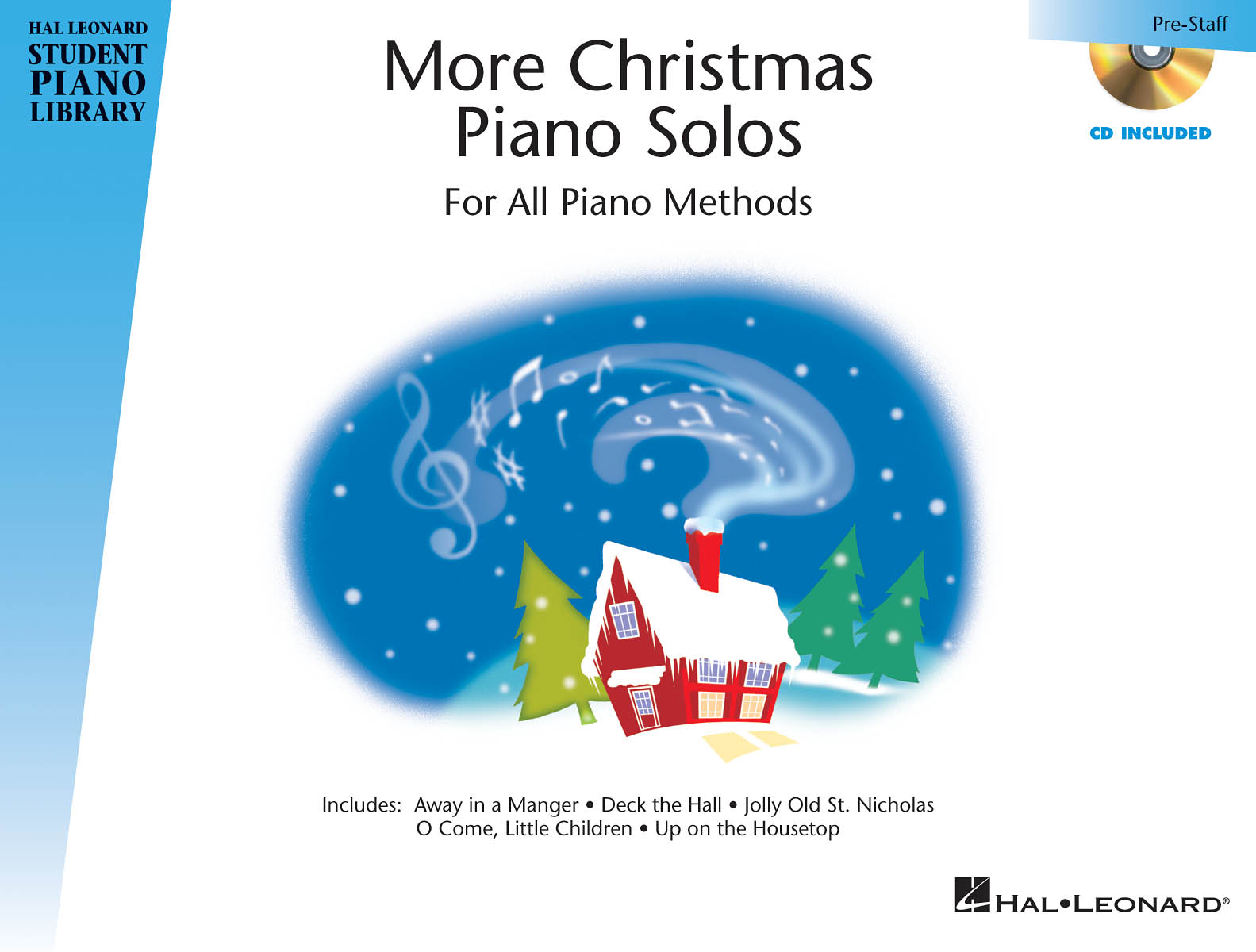 More Christmas Piano Solos - Prestaff Level - Hal Leonard Student Piano Library - vánoční melodie pro klavír