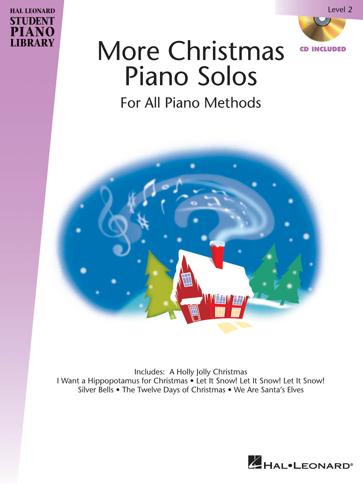 More Christmas Piano Solos - Level 2 - Hal Leonard Student Piano Library - vánoční melodie pro klavír