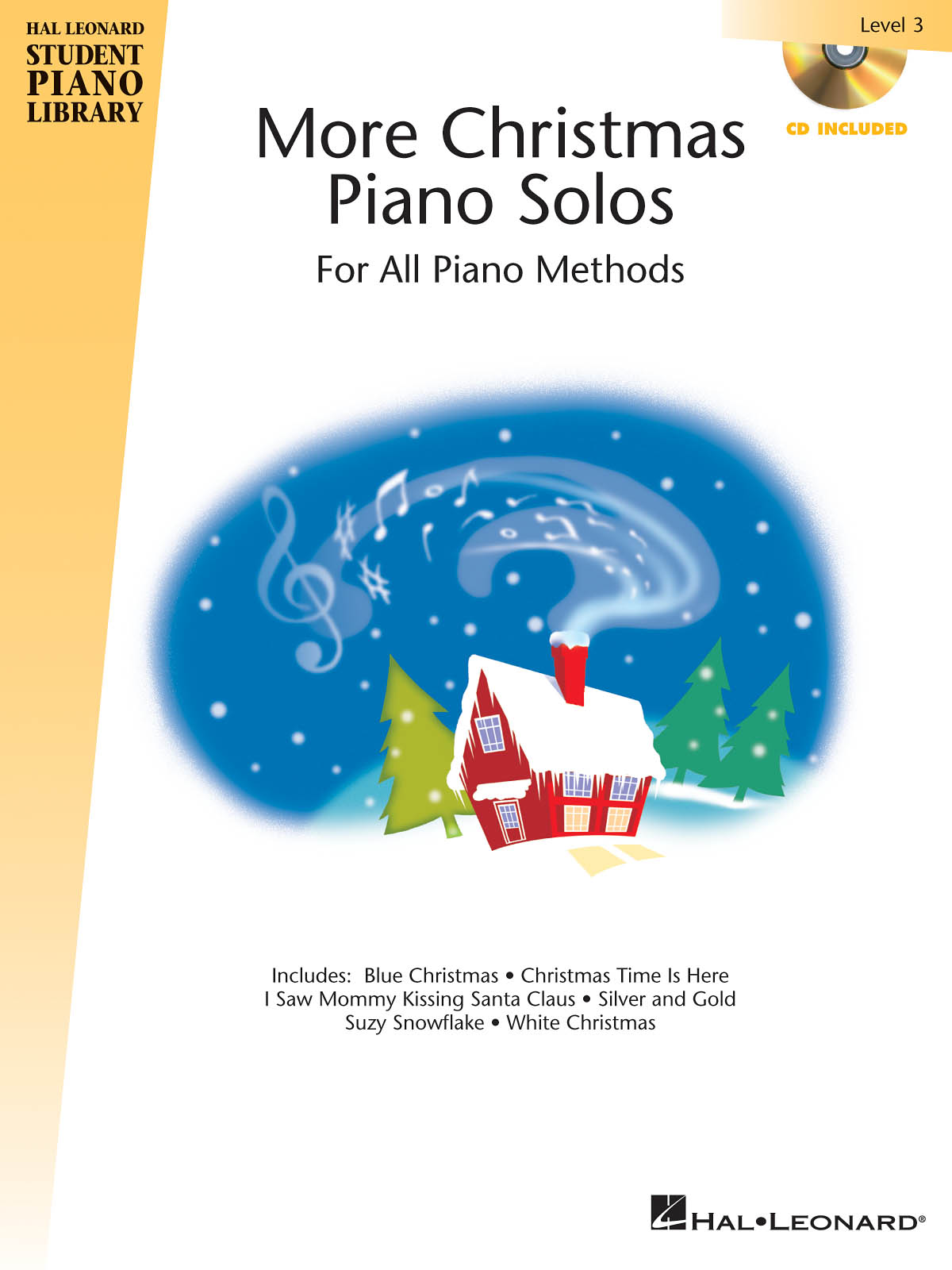 More Christmas Piano Solos - Level 3 - Hal Leonard Student Piano Library - vánoční melodie pro klavír