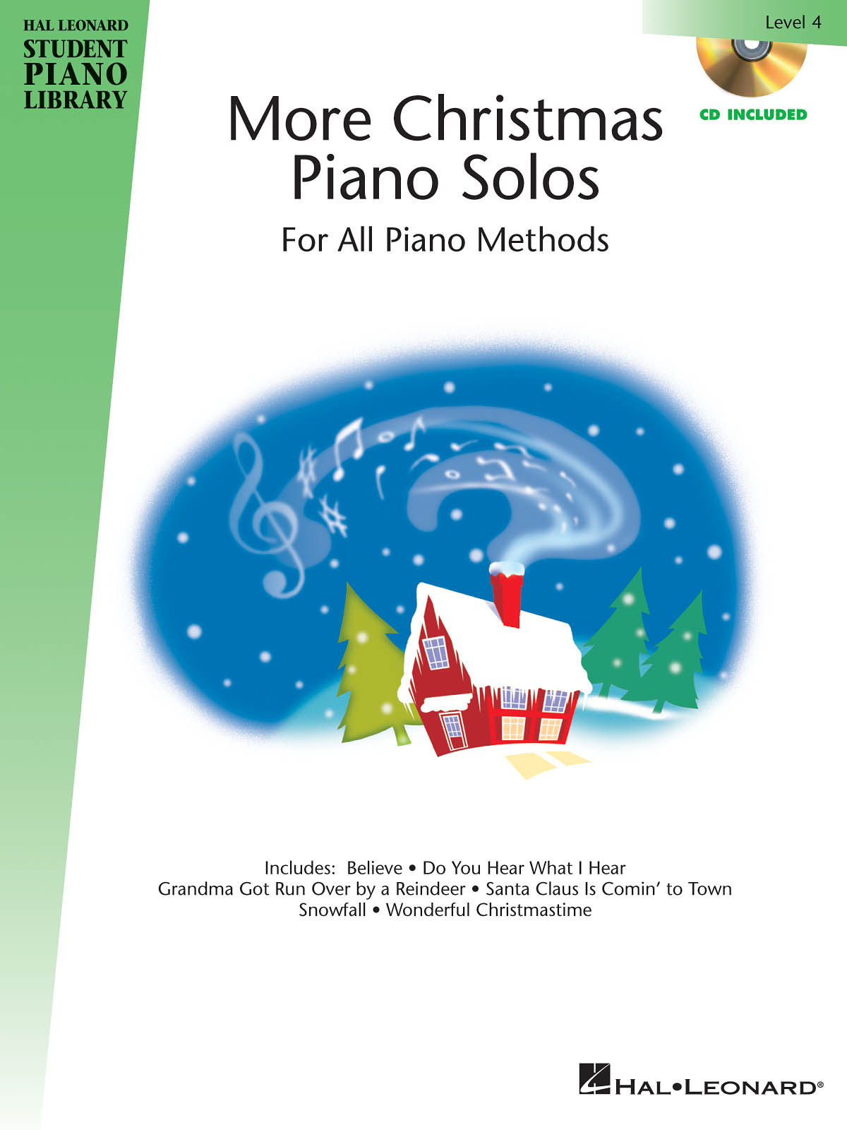 More Christmas Piano Solos - Level 4 - Hal Leonard Student Piano Library - vánoční melodie pro klavír