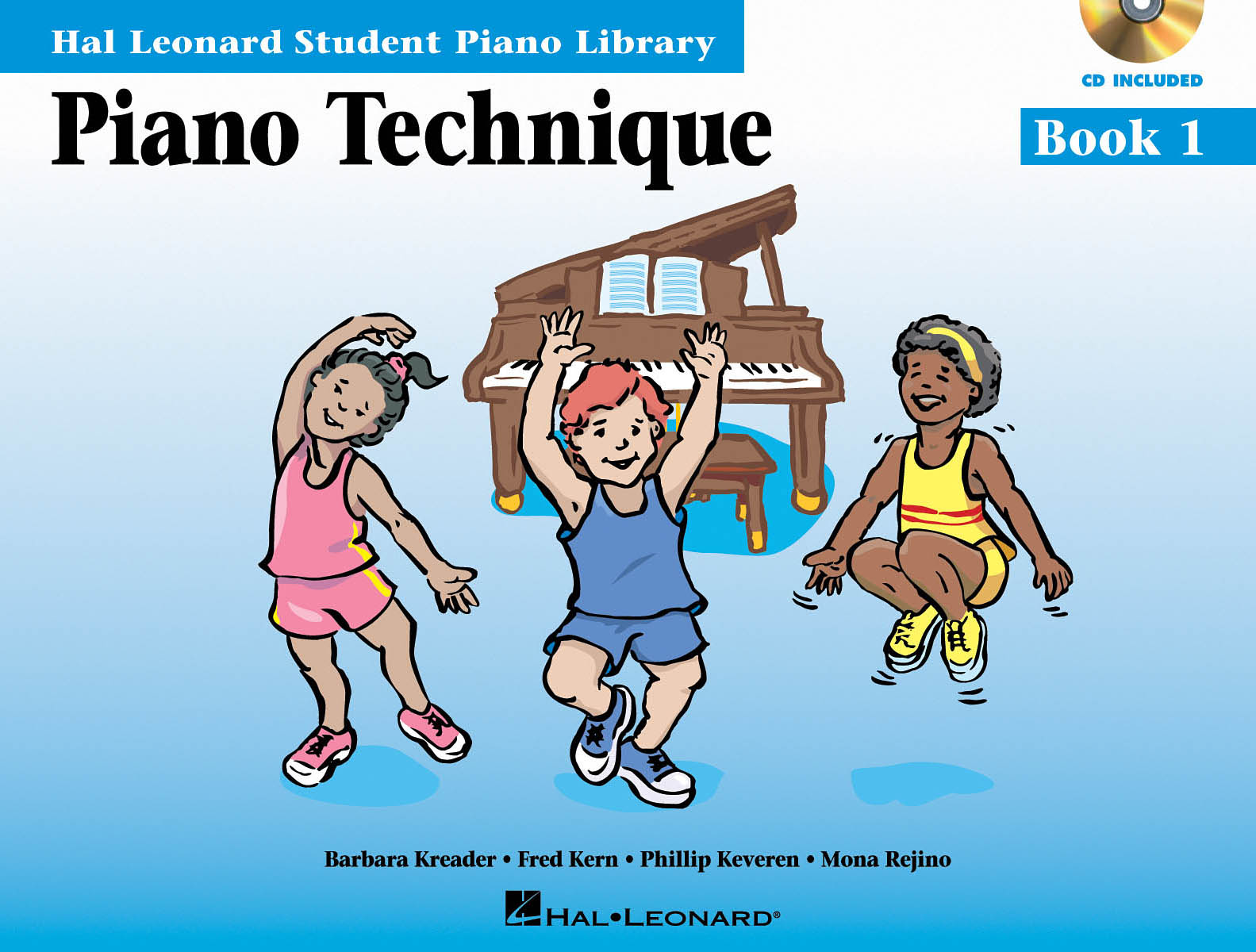 Piano Technique Book 1 (Book/CD) - Hal Leonard Student Piano Library