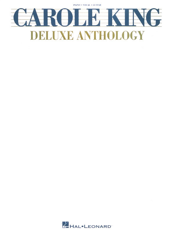 Carole King - Deluxe Anthology  - noty pro klavír, zpěv s akordy pro kytaru