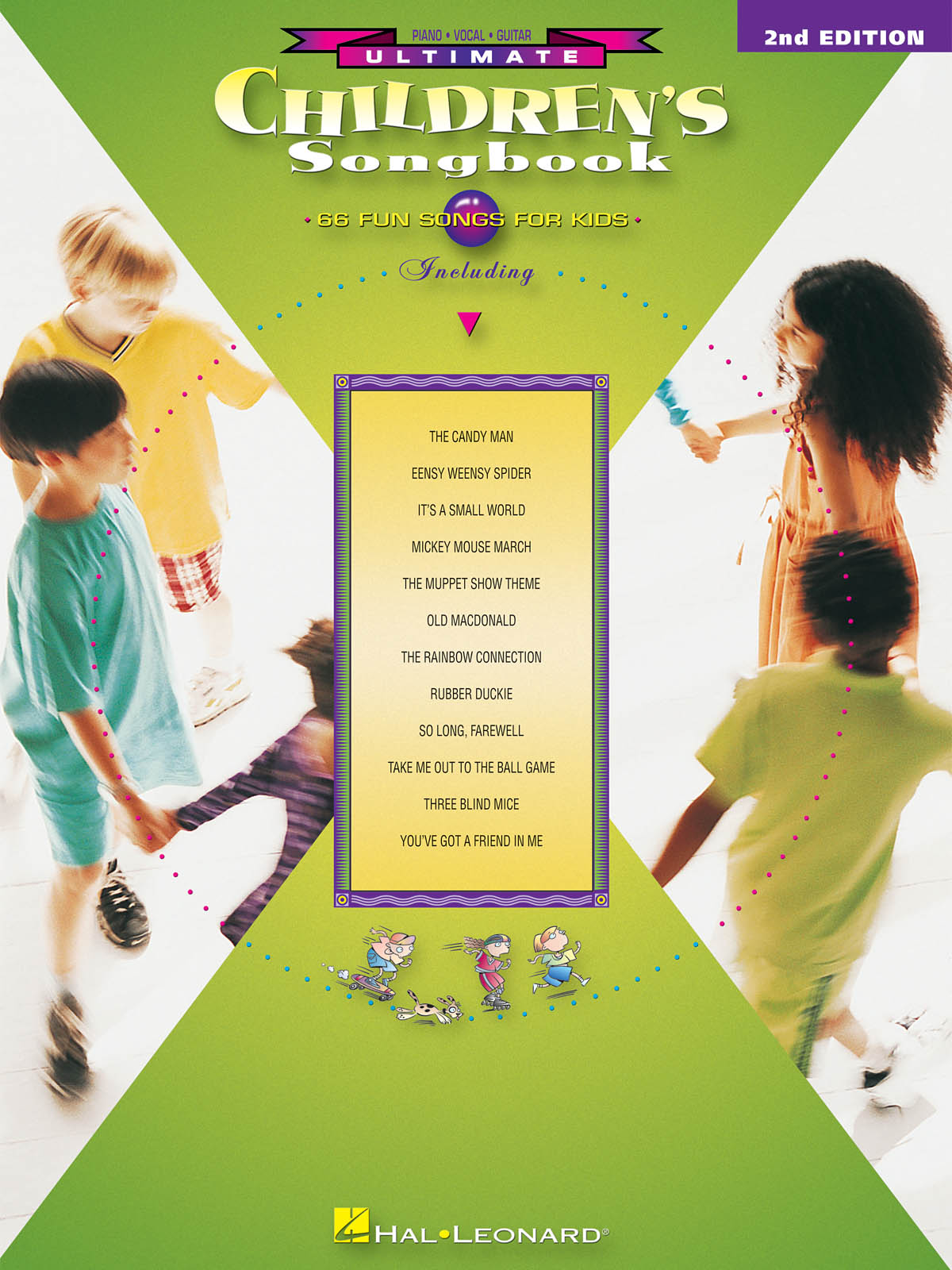 Ultimate Children's Songbook - 2nd Edition - písně pro zpěv s doprovodem klavíru s akordy