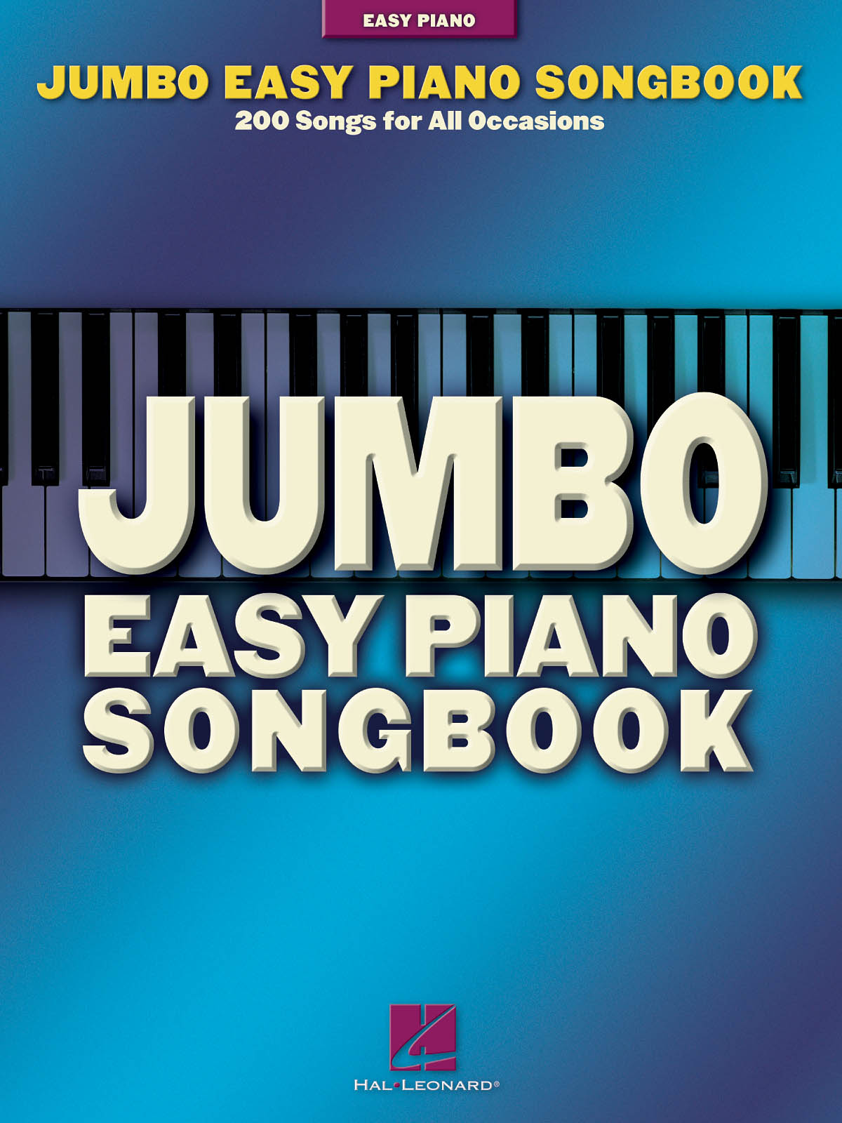 Jumbo Easy Piano Songbook - 200 Songs for All Occasions noty pro začátečníky