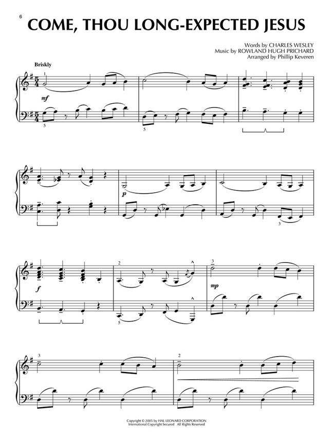 Hymns With A Touch Of Jazz - 15 Traditional Hymns - The Phillip Keveren Series  - noty pro klavír