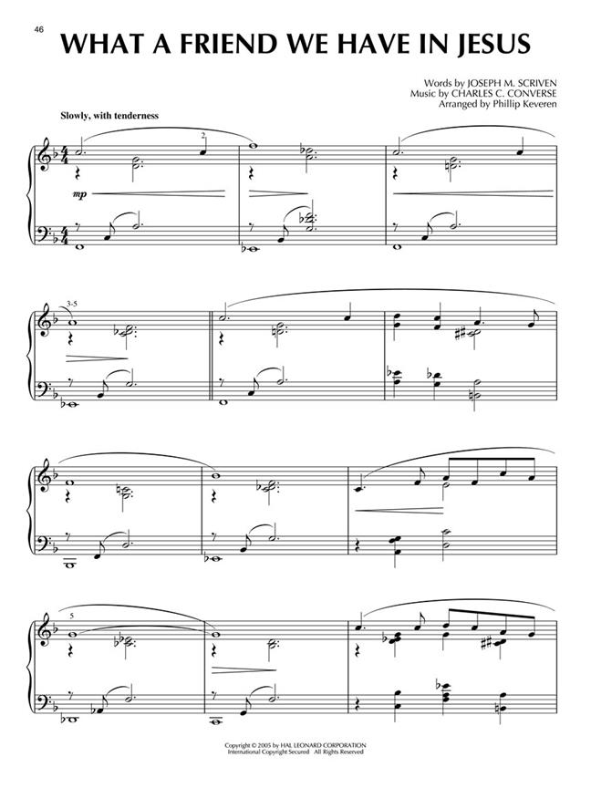 Hymns With A Touch Of Jazz - 15 Traditional Hymns - The Phillip Keveren Series  - noty pro klavír