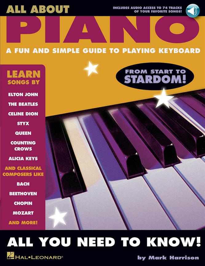 All About Piano - A Fun & Simple Guide to Playing the Piano Keyboard - noty pro klavír