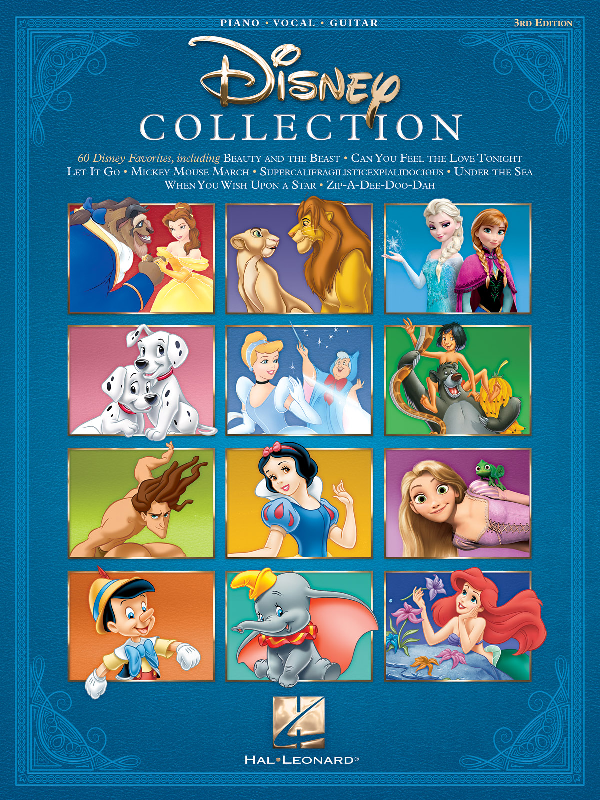 The Disney Collection  - písně pro klavír, zpěv a kytaru