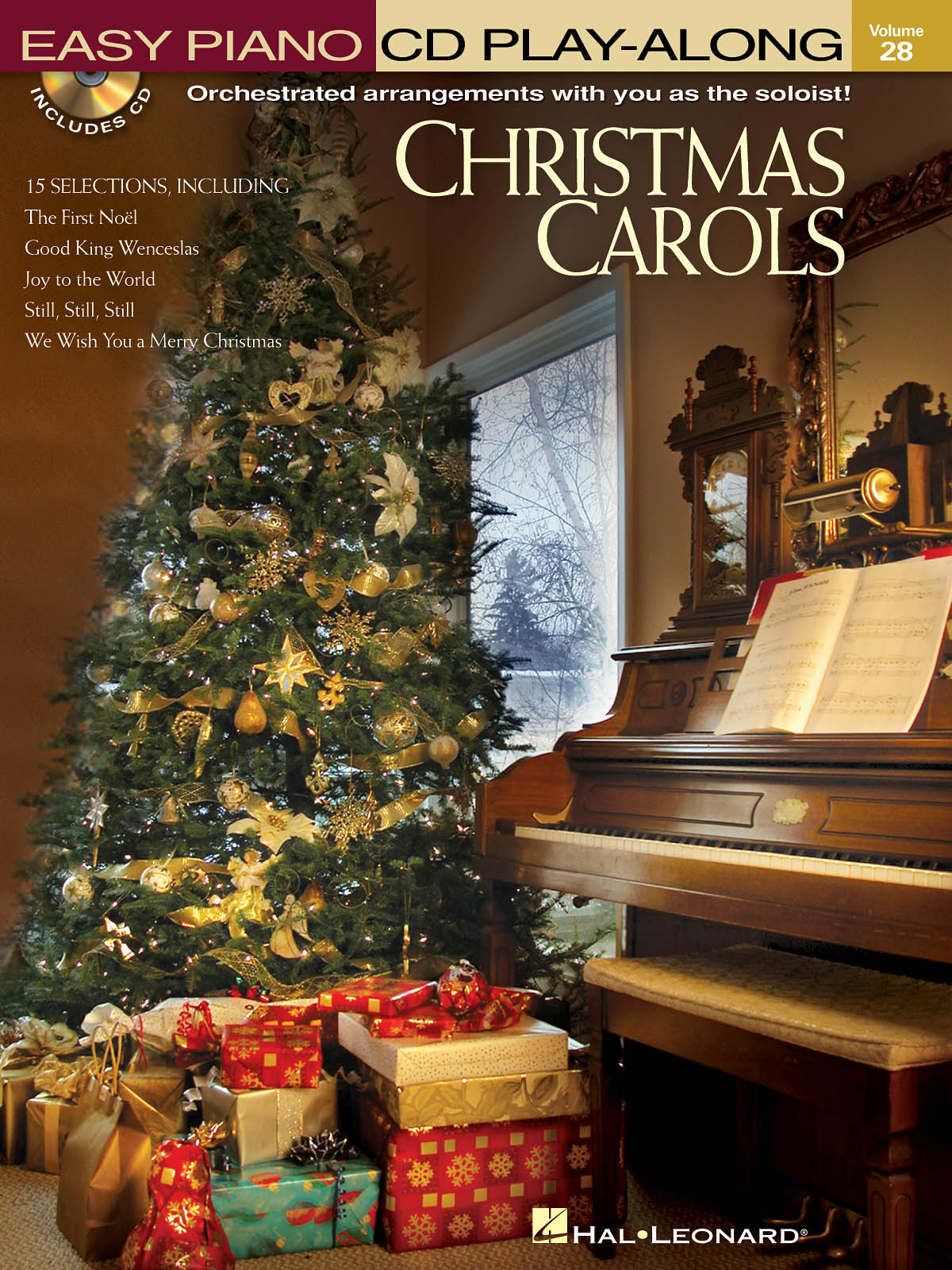 Christmas Carols - Easy Piano CD Play-Along Volume 28