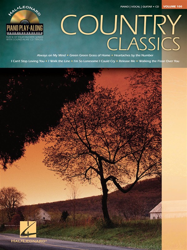 Piano Play-Along Volume 100: Country Classics