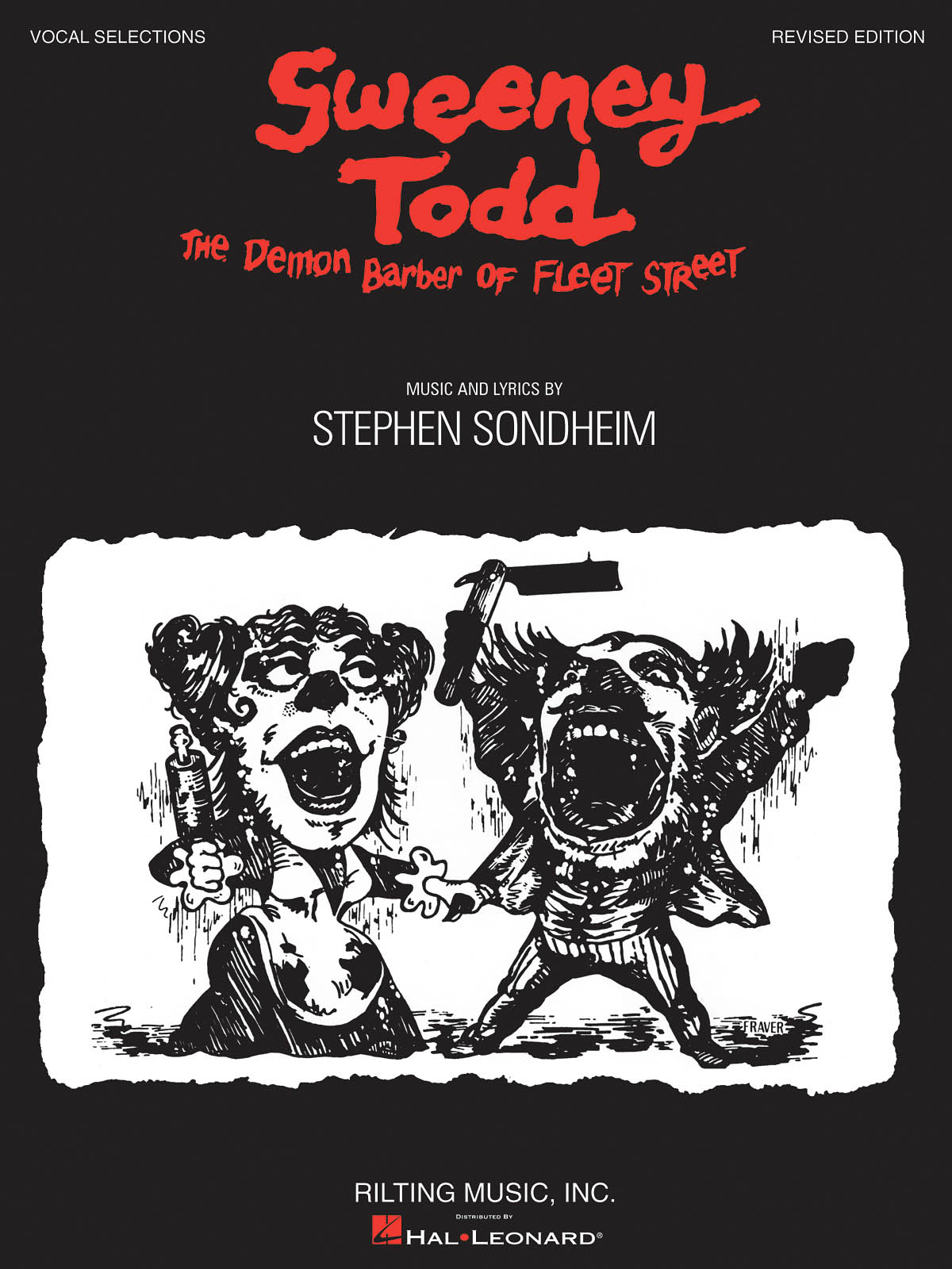 Sweeney Todd - Vocal Selections - písně pro zpěv a klavír