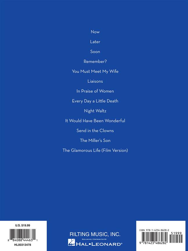 A Little Night Music - Vocal Selections - noty pro klavíristy